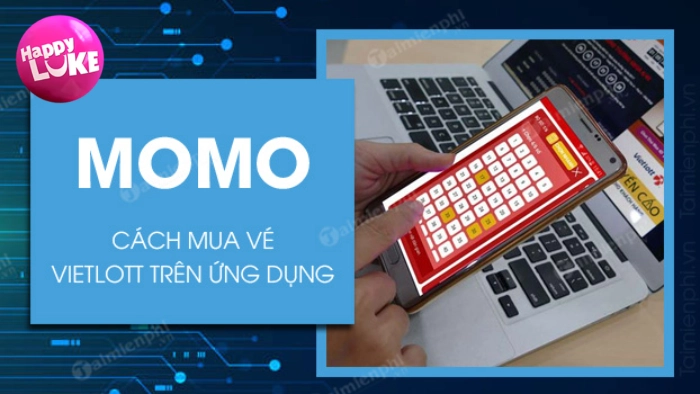 Mua Vietlott online bằng app Momo